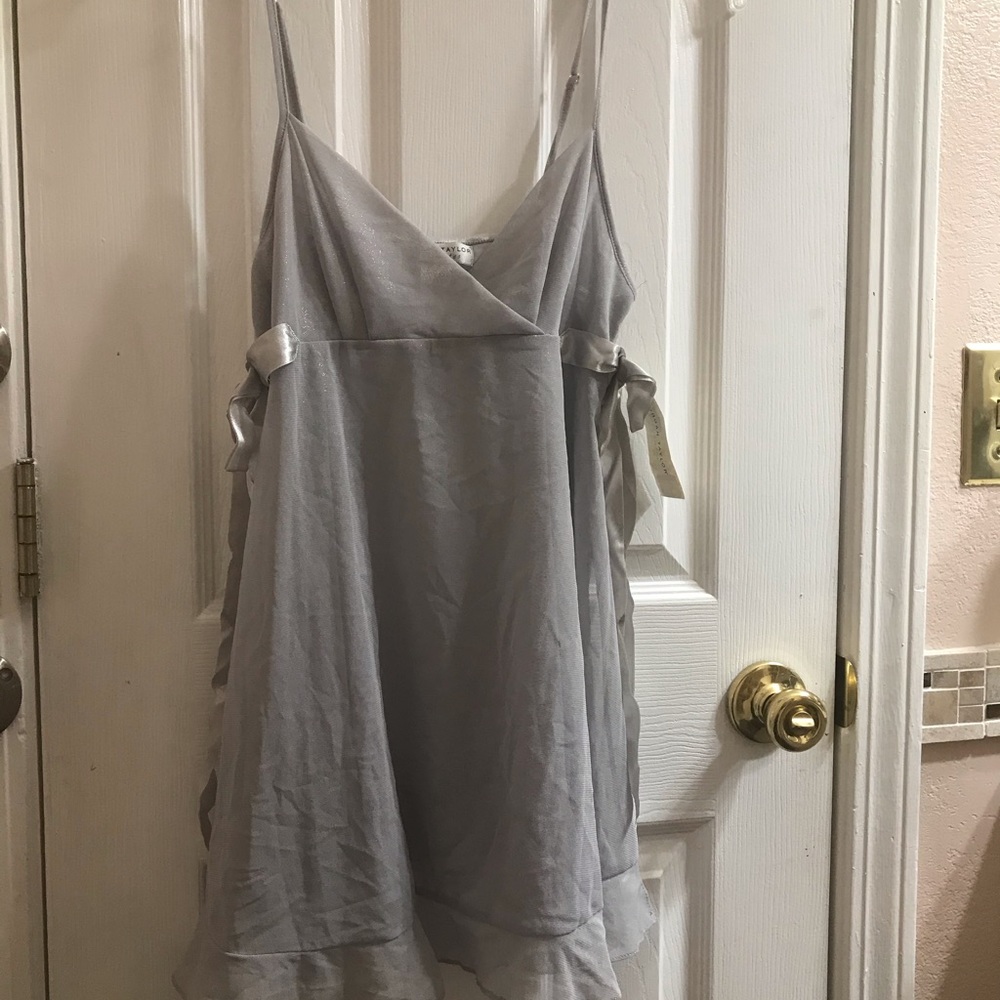 Silver lingerie
